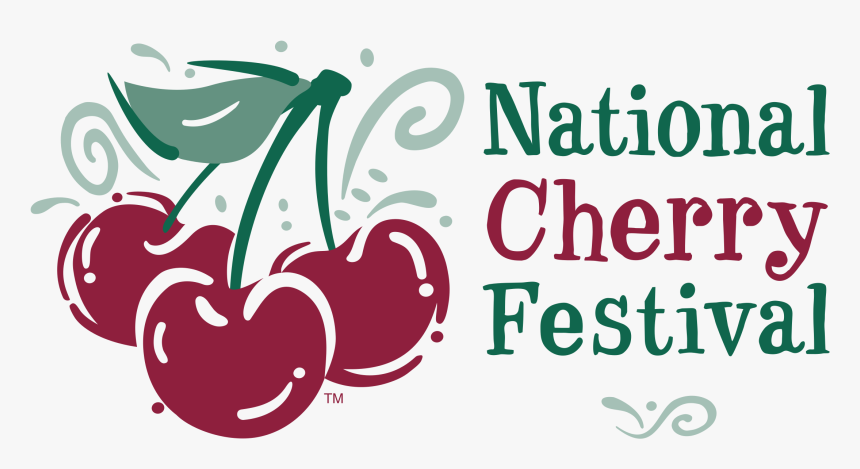 National Cherry Festival Logo Png Transparent - Graphic Design, Png Download, Free Download