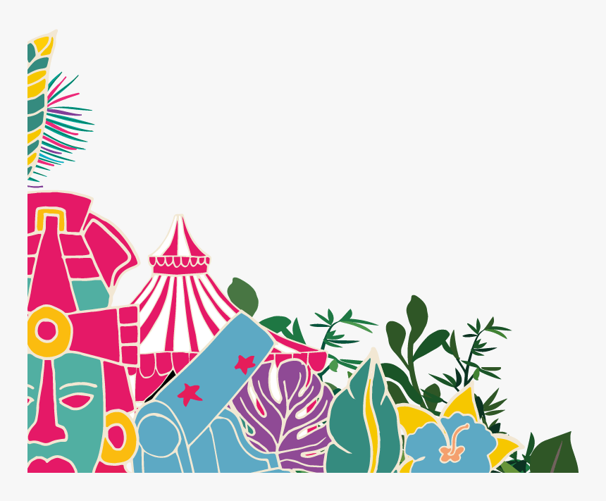 Festivals Left Footer Png, Transparent Png, Free Download