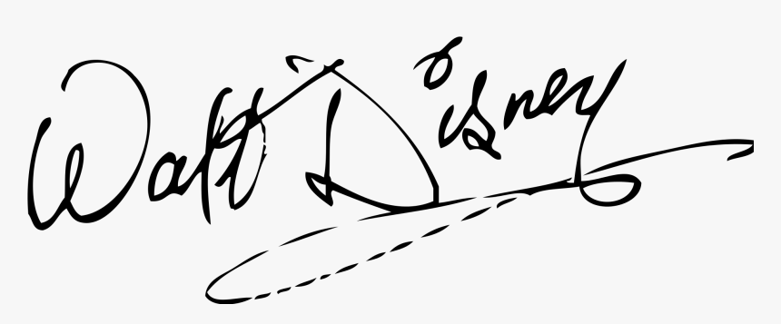 Transparent Marilyn Monroe Signature Png - Walt Disney Signature Png, Png Download, Free Download