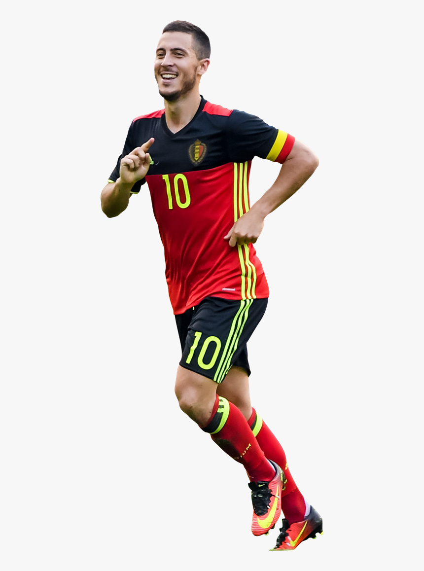 Eden National Football Hazard Player Team Belgium Clipart - Eden Hazard Png Belgium, Transparent Png, Free Download