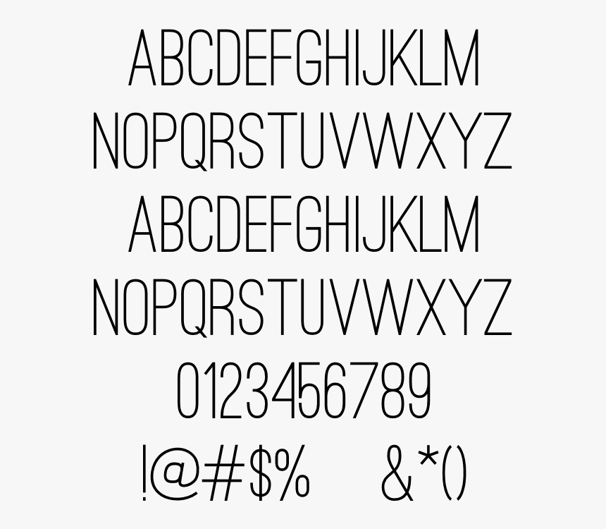 Ostrich Sans Example - Ostrich Sans Font, HD Png Download, Free Download