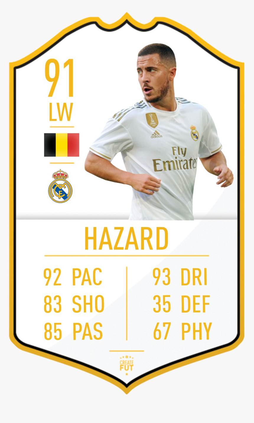 Hazard Fifa 20 Card, HD Png Download, Free Download