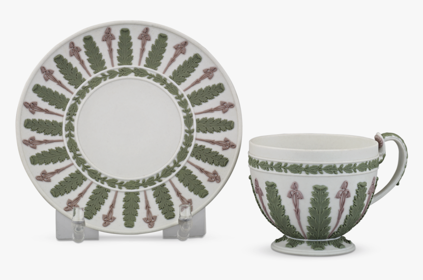 Tri-color Jasper Cups And Saucers By Wedgwood - Bán Quạt Giấy, HD Png Download, Free Download
