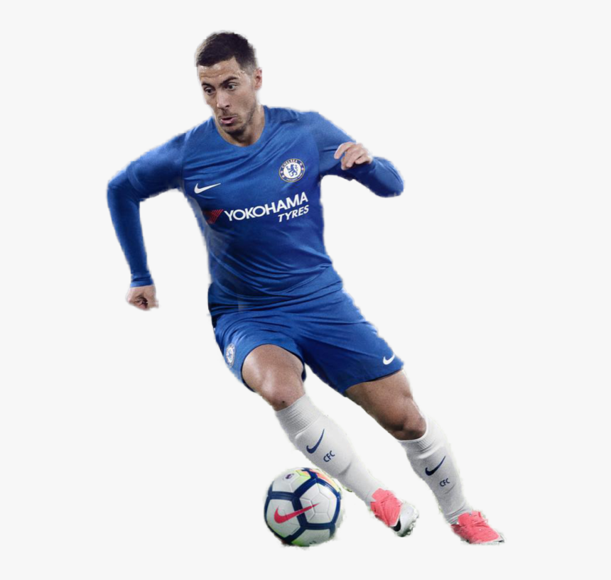 Eden Hazard - Chelsea V4 - Eden Hazard Png, Transparent Png, Free Download