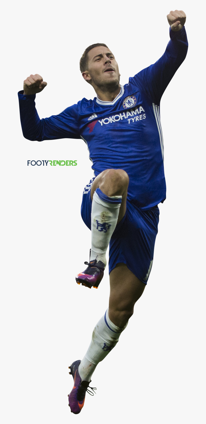 Eden Hazard render - Eden Hazard Celebration Png, Transparent Png, Free Download