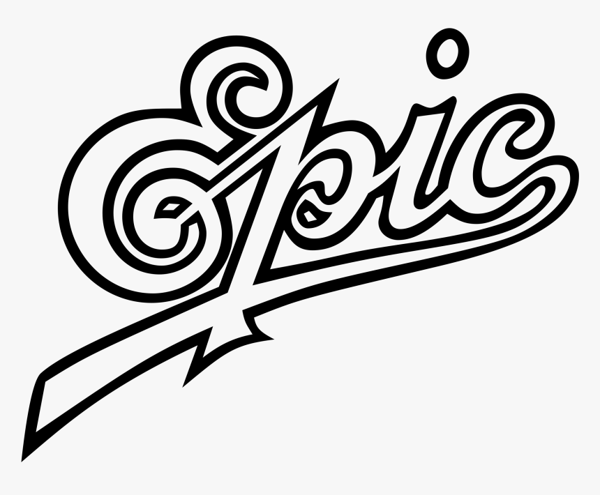 Epic Logo Png Transparent Epic Records Logo Png, Png Download kindpng