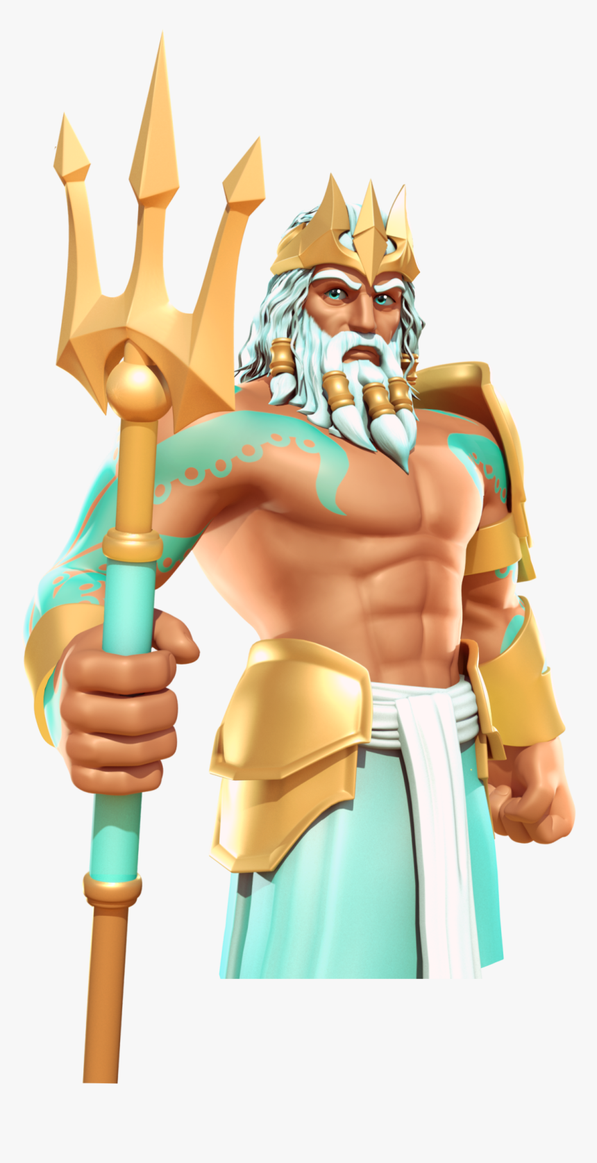 Gods Of Olympus Wikia - Gods Of Olympus Poseidon, HD Png Download, Free Download