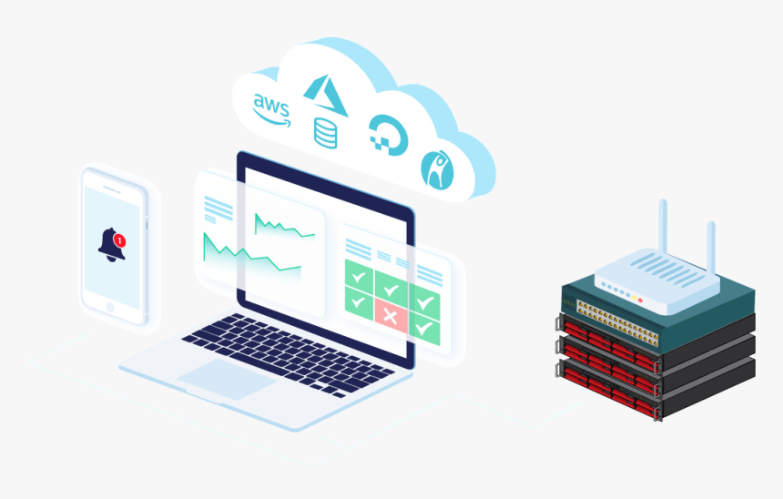 Monitoring Server Png, Transparent Png, Free Download