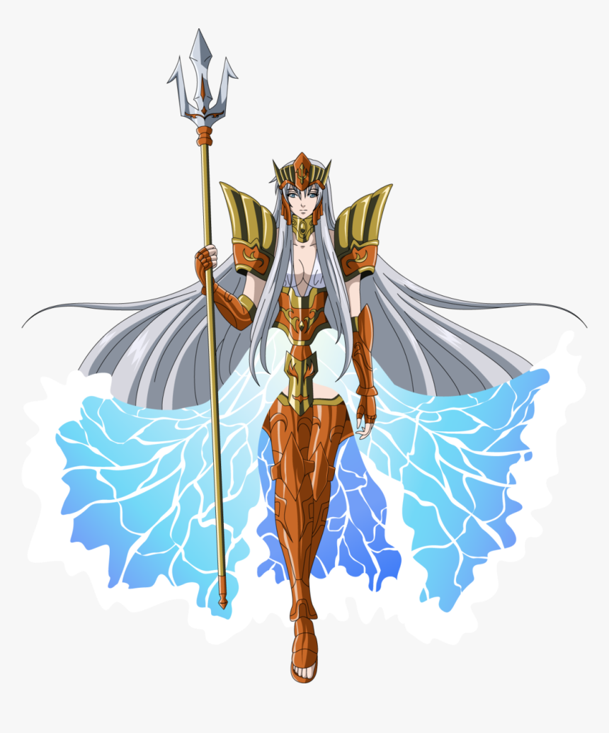 Poseidon Rule - Poseidon Athena Saint Seiya, HD Png Download, Free Download