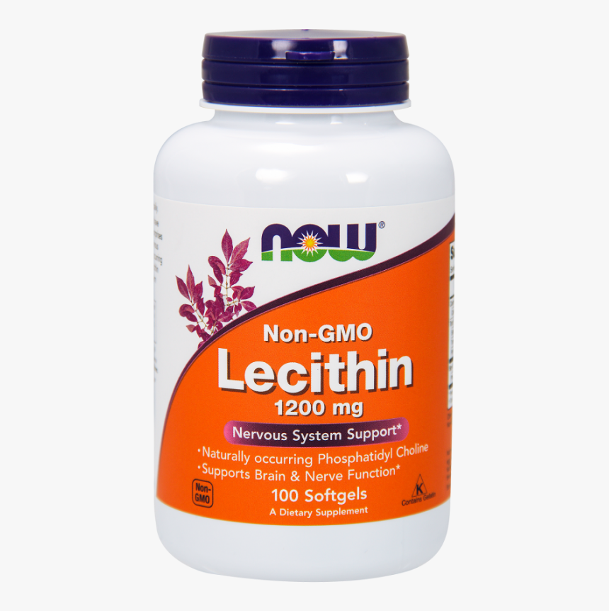 Lecithin 1200 Mg Softgels - Now Lecithin 1200 Mg, HD Png Download, Free Download