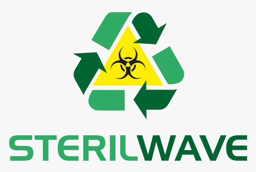 Logo Sterilwave - Made With Recycled Materials, HD Png Download, Free Download