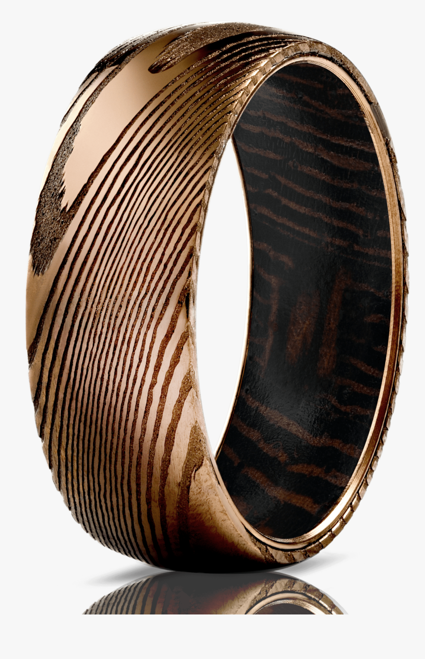 "poseidon - Damascus Wood Ring, HD Png Download, Free Download