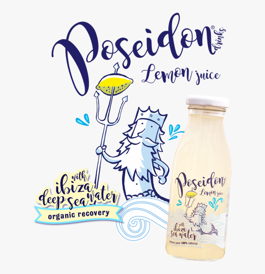 Poseidon Drinks Lemon Juice - Drinks About Poseidon, HD Png Download, Free Download