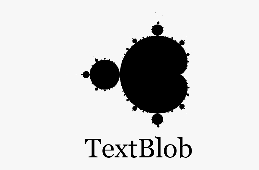 Mandelbrot Set Black And White, HD Png Download, Free Download