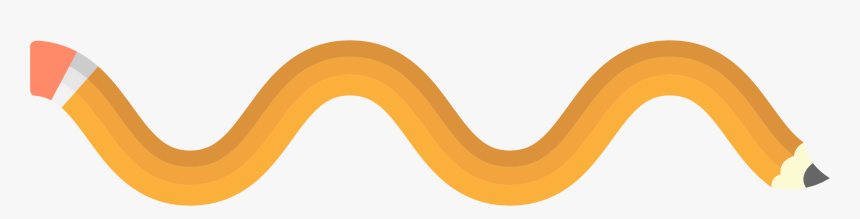 Clipart - Wavy Line Orange Png, Transparent Png, Free Download