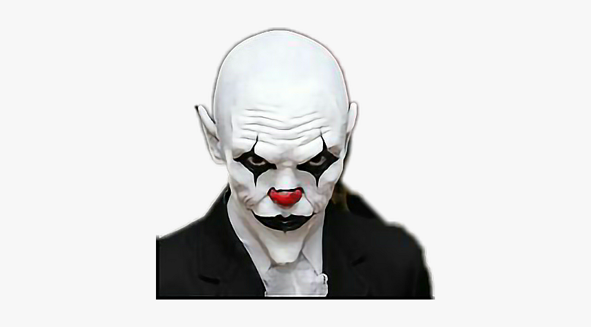#creepy #clown #clowns - Scary Clown Makeup Black And White, HD Png Download, Free Download