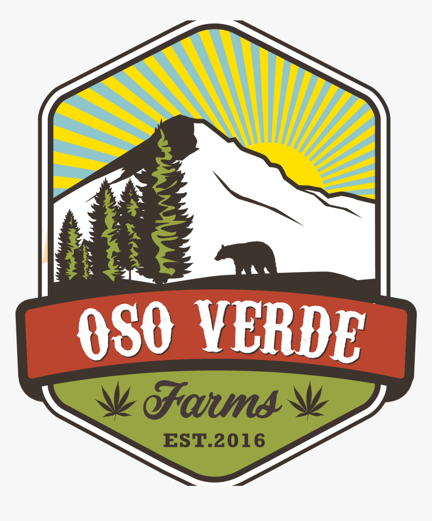 Oso Verde Farms Logo - Oso Verde Cannabis, HD Png Download, Free Download