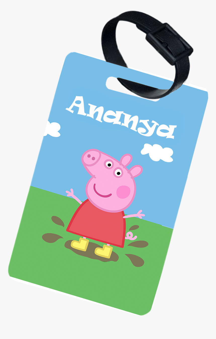 Funcart Peppa Pig Luggage Tag"
 Title="funcart Peppa - Peppa Pig Luggage Tags, HD Png Download, Free Download