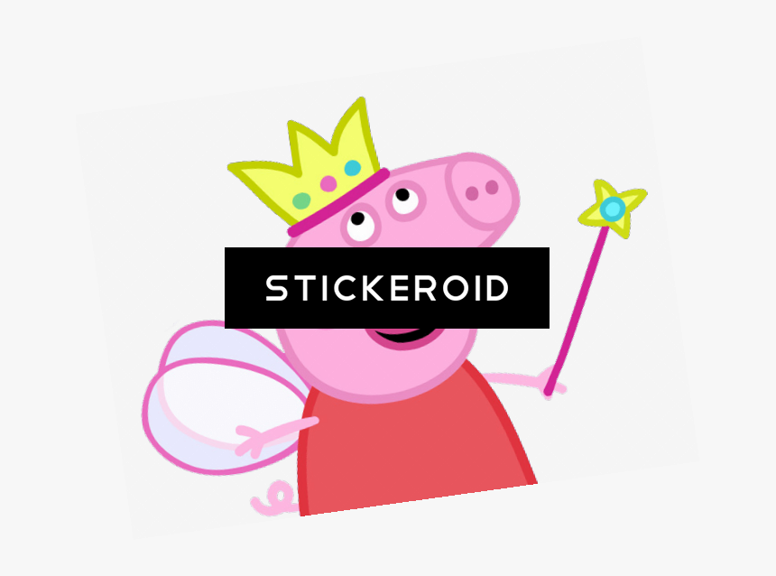 Peppa Pig Queen - Peppa Pig Name Tags, HD Png Download, Free Download