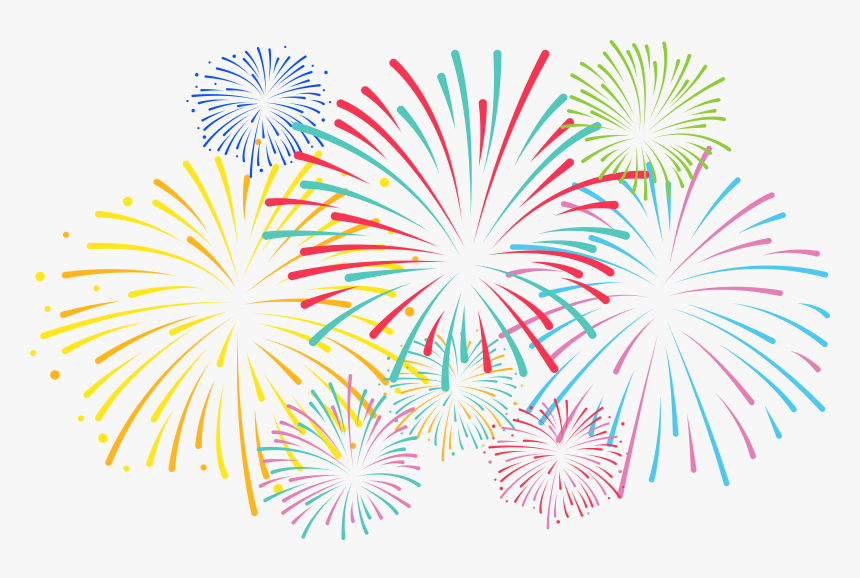 Transparent Background Fireworks Clipart, HD Png Download, Free Download