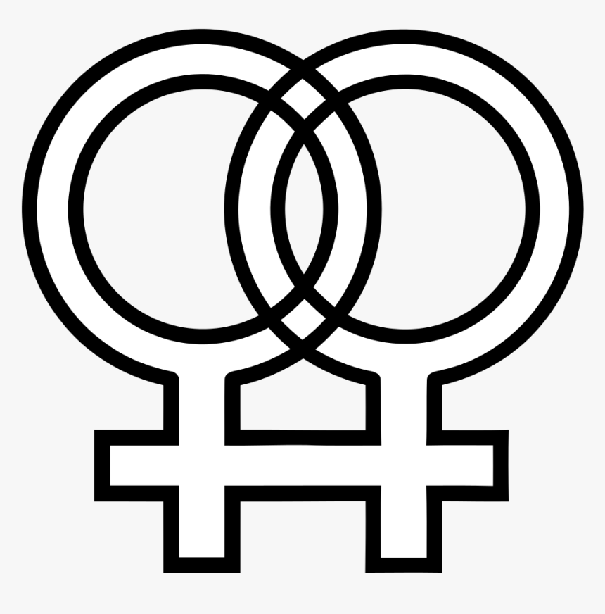 Female And Female Symbol Png, Transparent Png, Free Download
