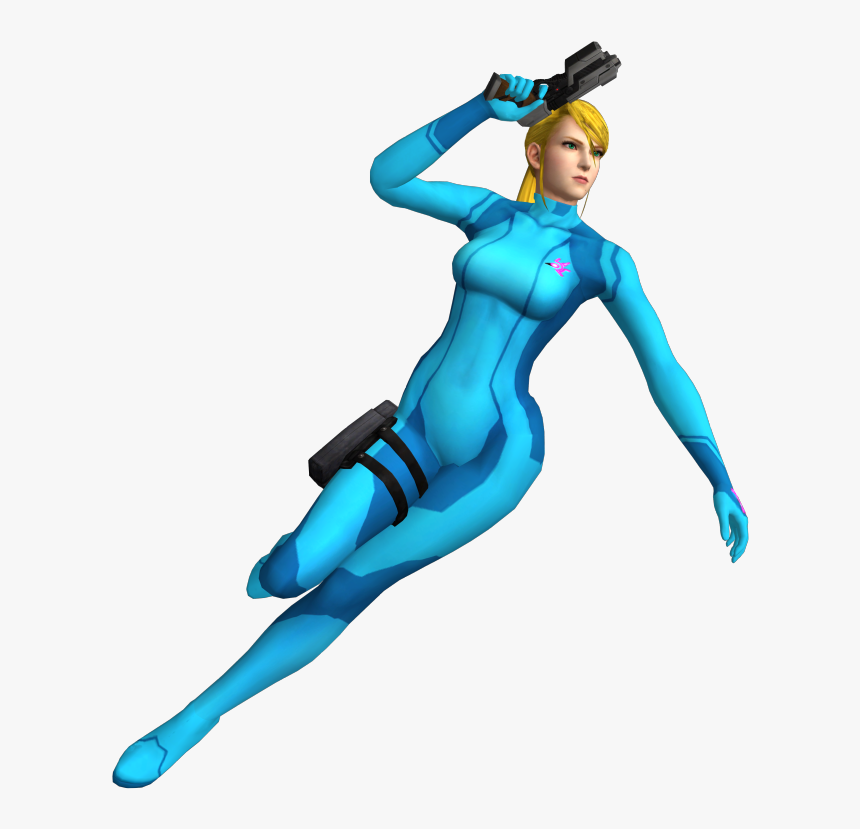 Samus Zero Suit - Zero Suit Samus Ssbu, HD Png Download, Free Download