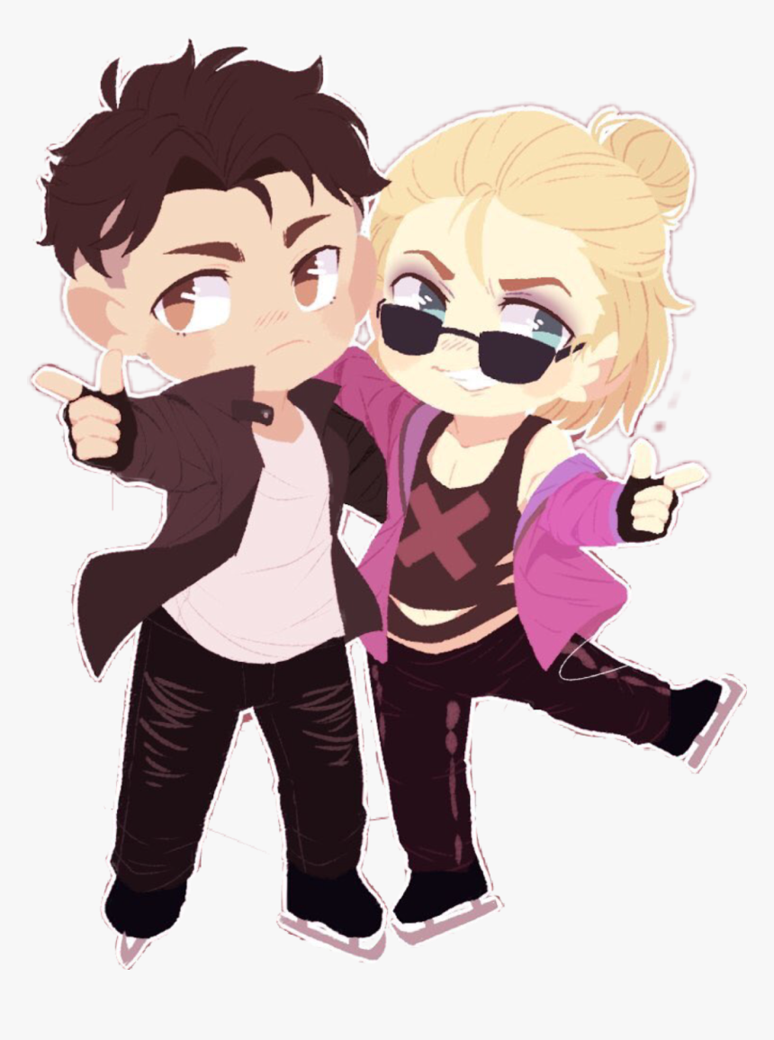#yurionice #yuurionice #yuri #yuriplisetsky #otabekaltin - Cartoon, HD Png Download, Free Download