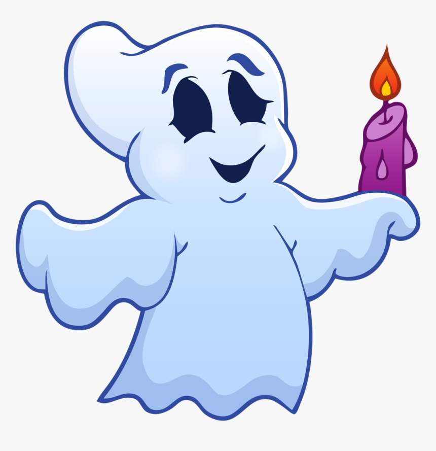 Clipart Ghost Poltergeist - Рисунок Привидения На Хэллоуин, HD Png Download...