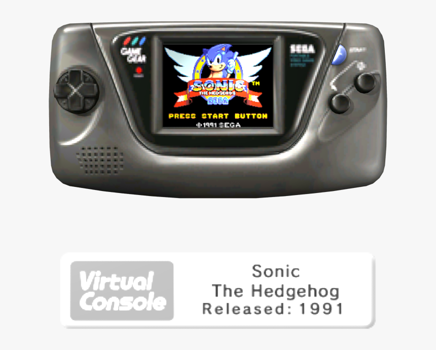 Download Zip Archive - Game Gear Virtual Console, HD Png Download, Free Download