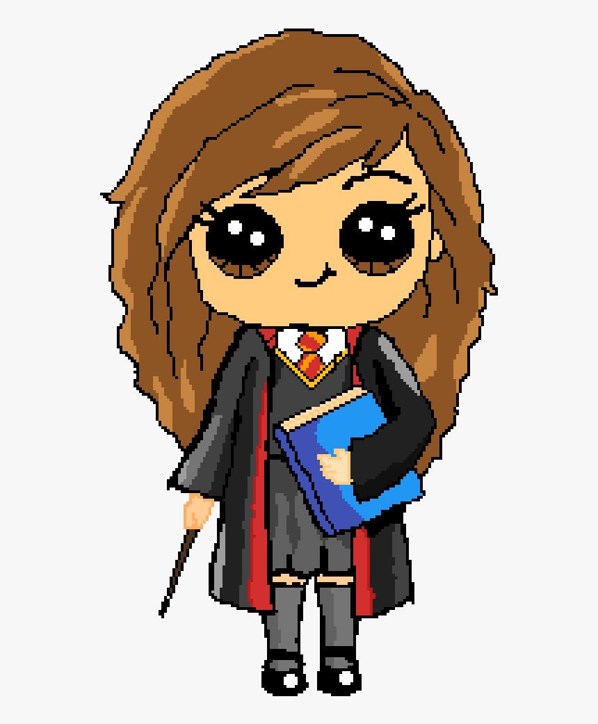 Hermione Granger - Draw Hermione Easy Harry Potter, HD Png Download, Free Download