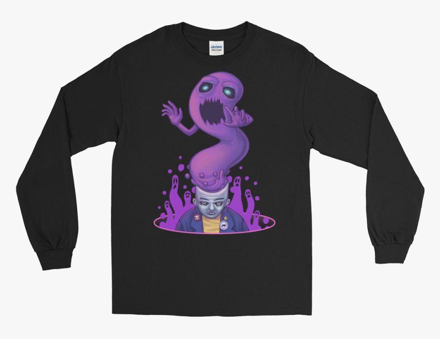 Peter The Poltergeist Long Sleeve - Black Boy Joy Shirt, HD Png Download, Free Download