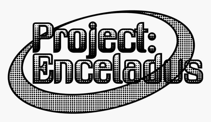 Enceladus Logo Bw-02, HD Png Download, Free Download