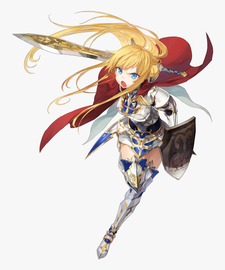 Anime Girl Knight, HD Png Download, Free Download