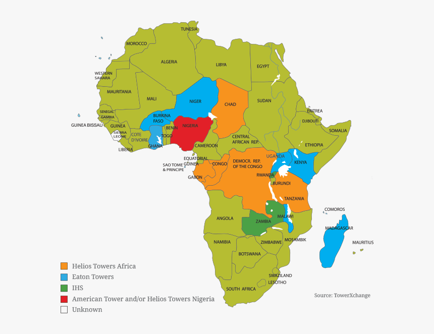 Transparent Tome Png - Congo On Political Map Of Africa, Png Download, Free Download