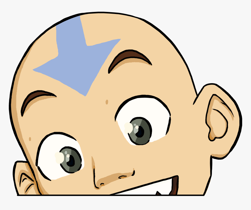 Transparent Avatar Aang Png - Avatar Aang Face Png, Png Download, Free Download