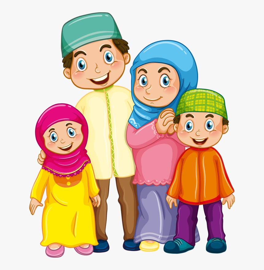 Png Pinterest Muslim - Muslim Family Clipart Png, Transparent Png, Free Download