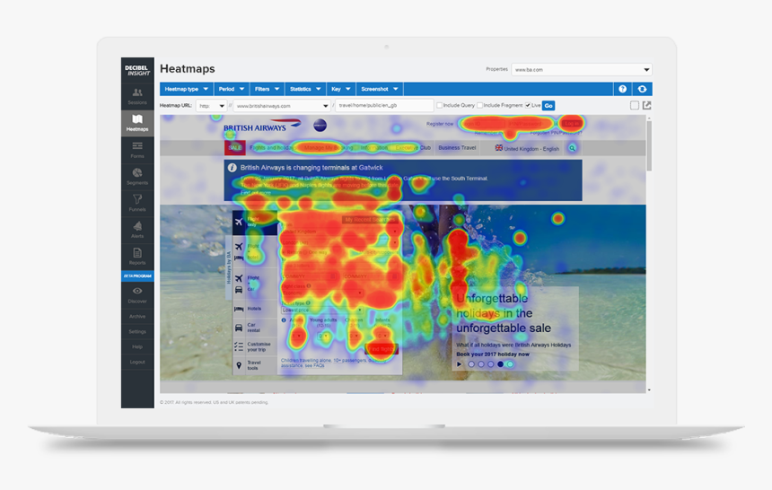 Decibel Insight Heat Map, HD Png Download, Free Download