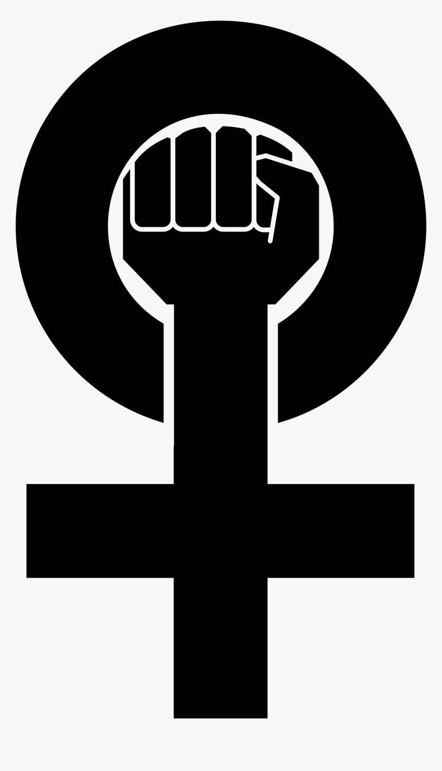 Clip Art Female Power Symbol - Women Power Symbol, HD Png Download, Free Download
