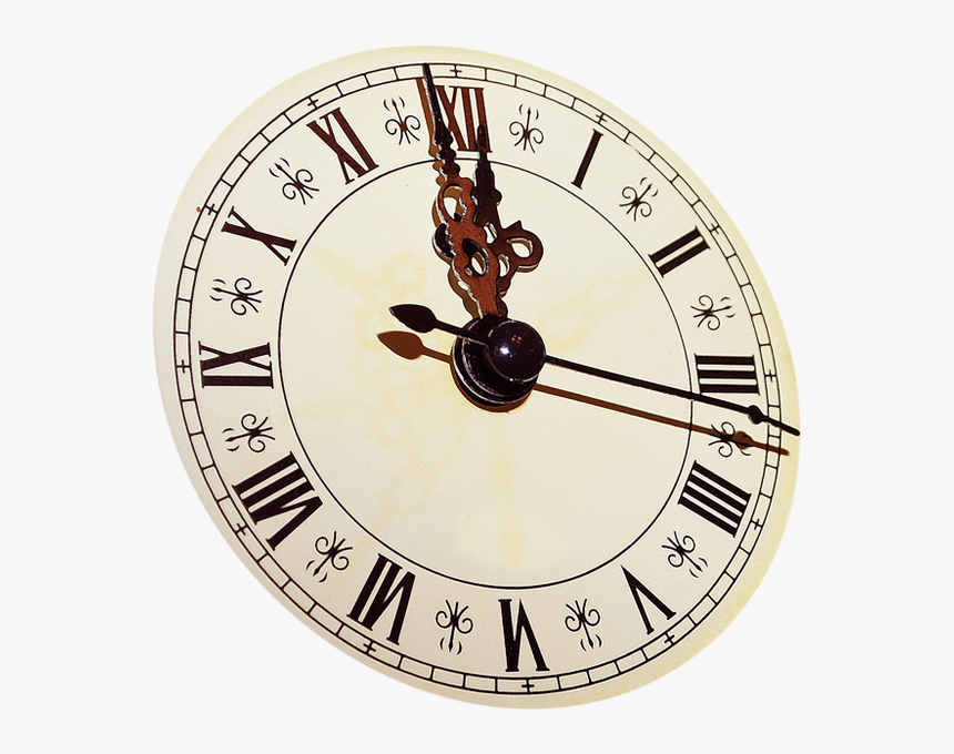 Minuit, Horloge Png, Tube, Pendule, Nouvel An, Réveillon - Wall Clock In Roman, Transparent Png, Free Download