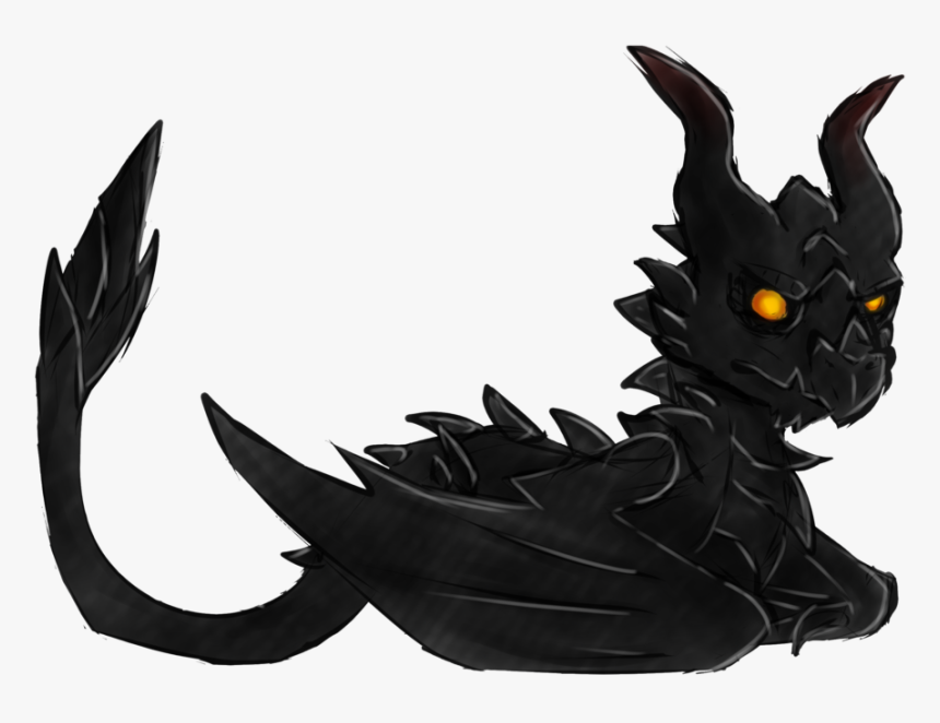 A Dragonborns Tale - Chibi Alduin, HD Png Download, Free Download