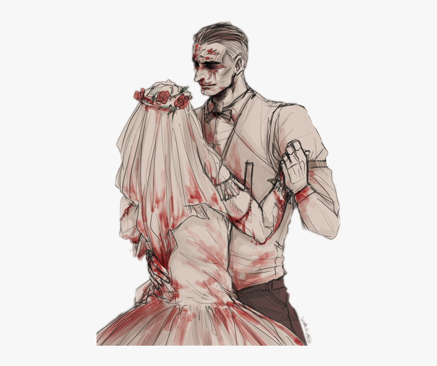 Groom Sad Outlastwhistleblower Outlast Dark - Eddie Gluskin The Bride, HD Png Download, Free Download