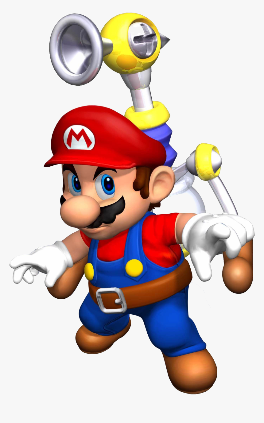 Mario Png - Super Mario Sunshine Mario, Transparent Png, Free Download