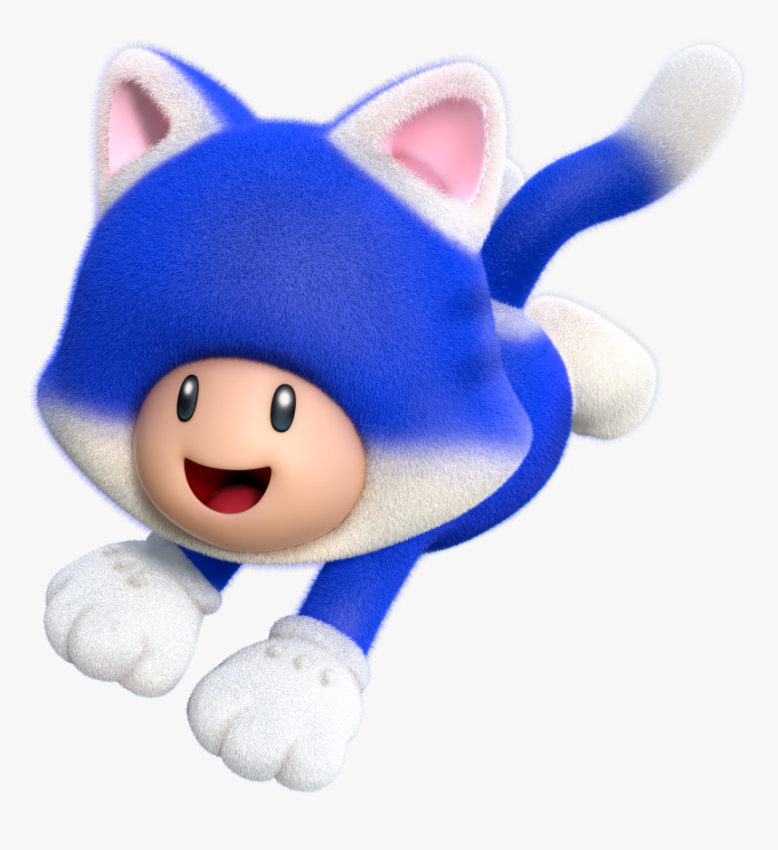 Super Mario 3d World Cat Toad, HD Png Download, Free Download