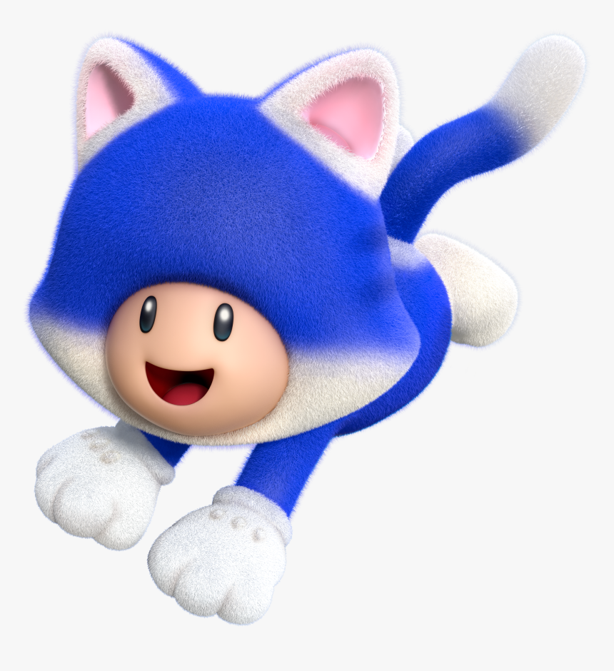 Super Mario 3d World Cat Toad HD Png Download Kindpng Super Mario 3d World Cat Toad HD Png Download Kindpng