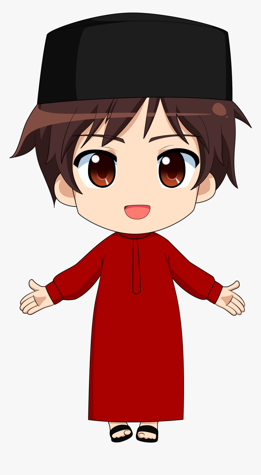 Mosque Clipart Islam Person - Anime Muslim, HD Png Download, Free Download
