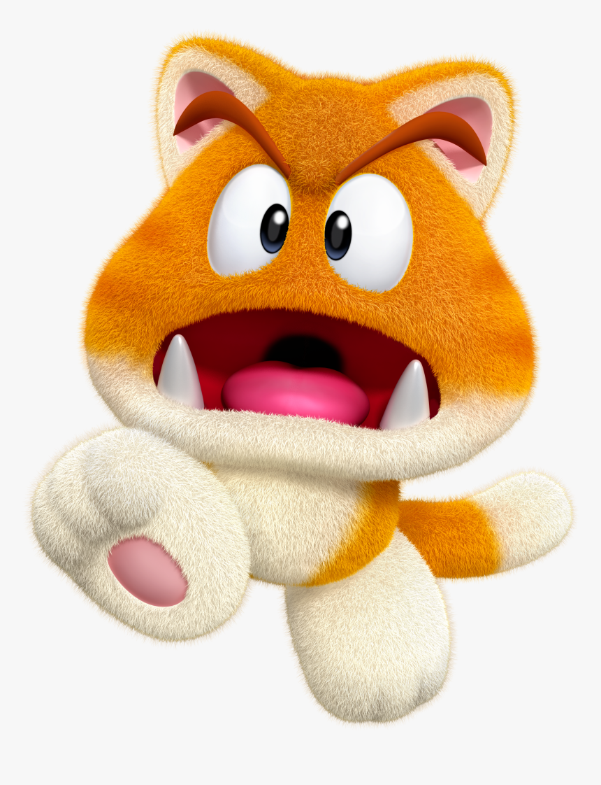 Super Mario 3d World Cat Goomba, HD Png Download, Free Download