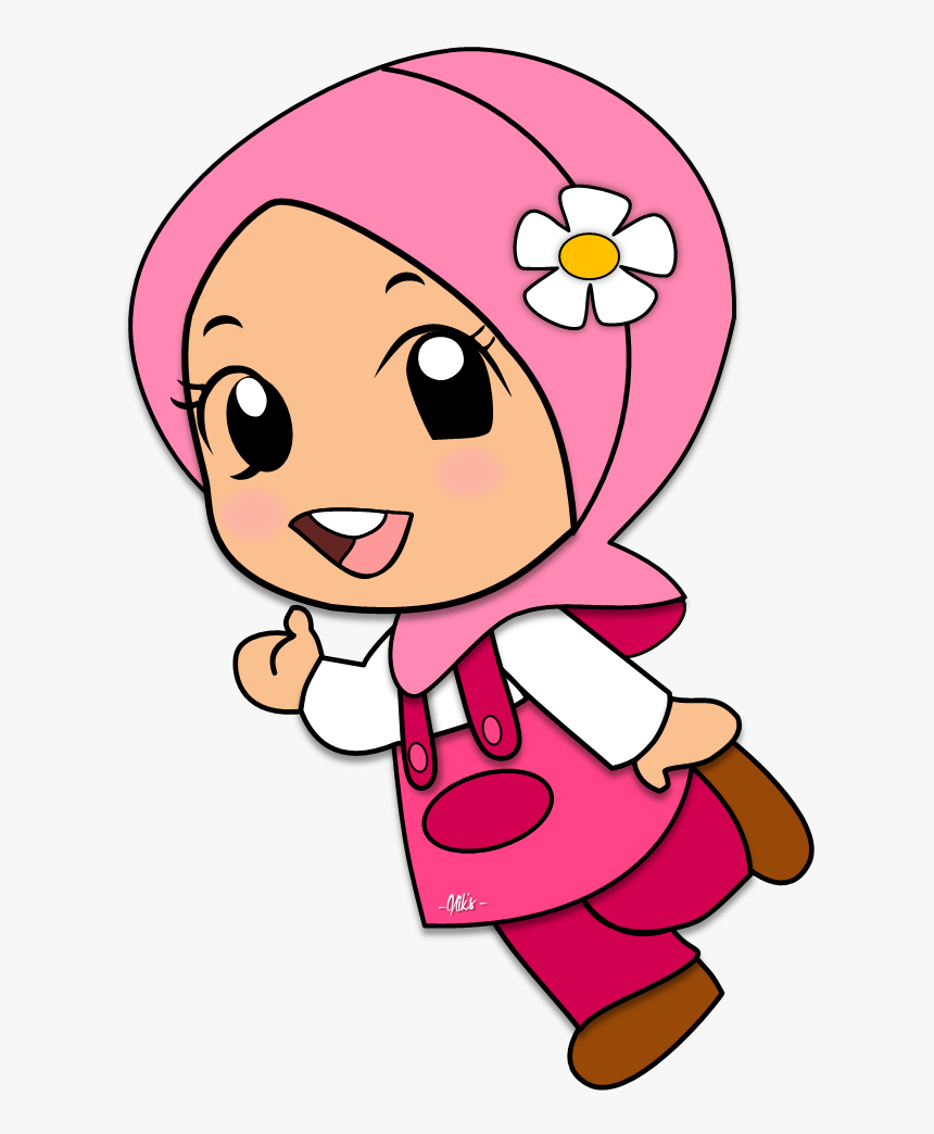 Muslim Islam Child Clip - Clipart Muslim Cartoon, HD Png Download, Free Download