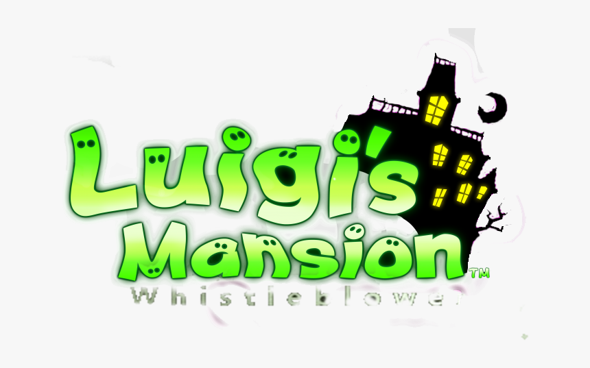 Nintendo Fanon Wiki - Luigi's Mansion Logo With No Background, HD Png Download, Free Download