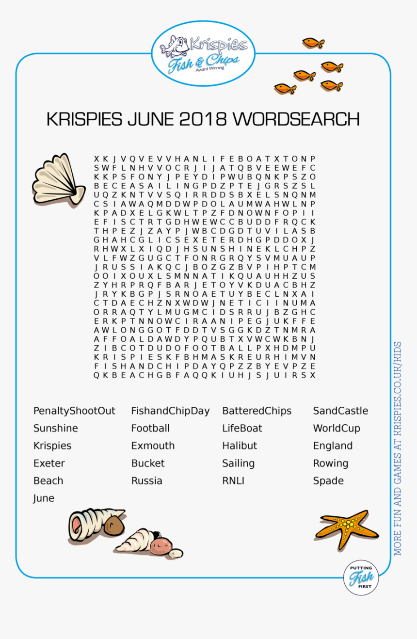 Junewordsearch - June Word Search, HD Png Download, Free Download