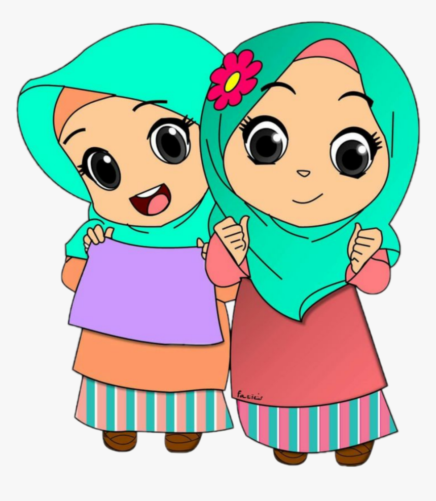 #kids #hijab #jilbab #muslimwomensday, HD Png Download, Free Download